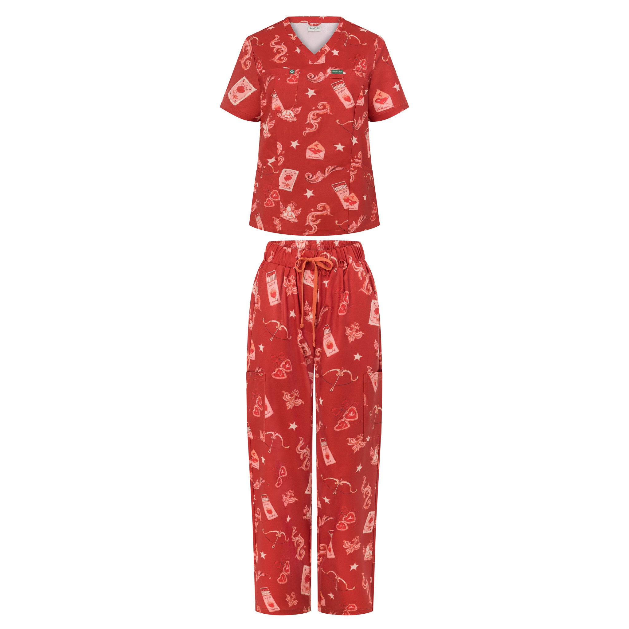 Women’s Performance Scrub Set - Love Note