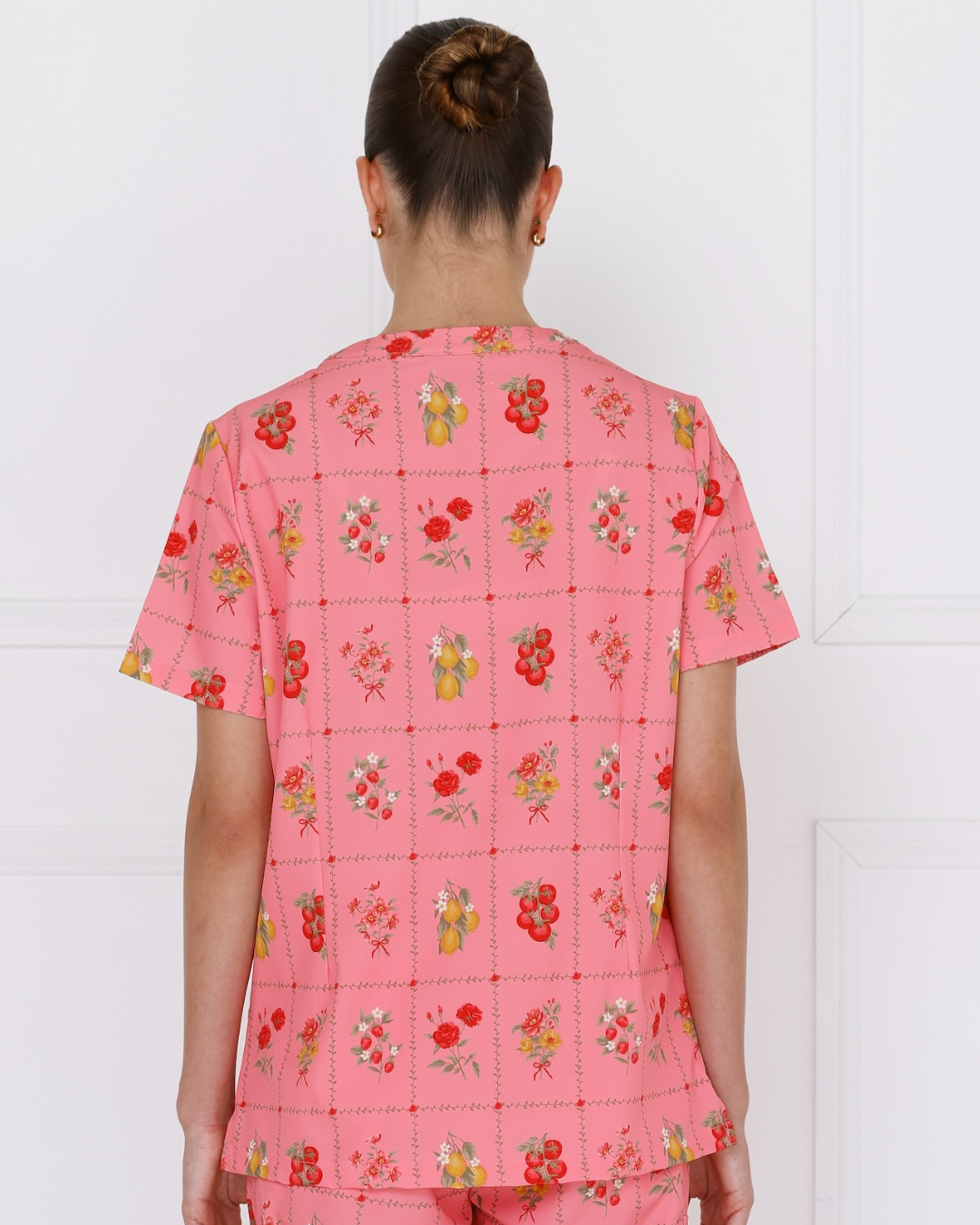 Women's Performance Scrub Top - Flora