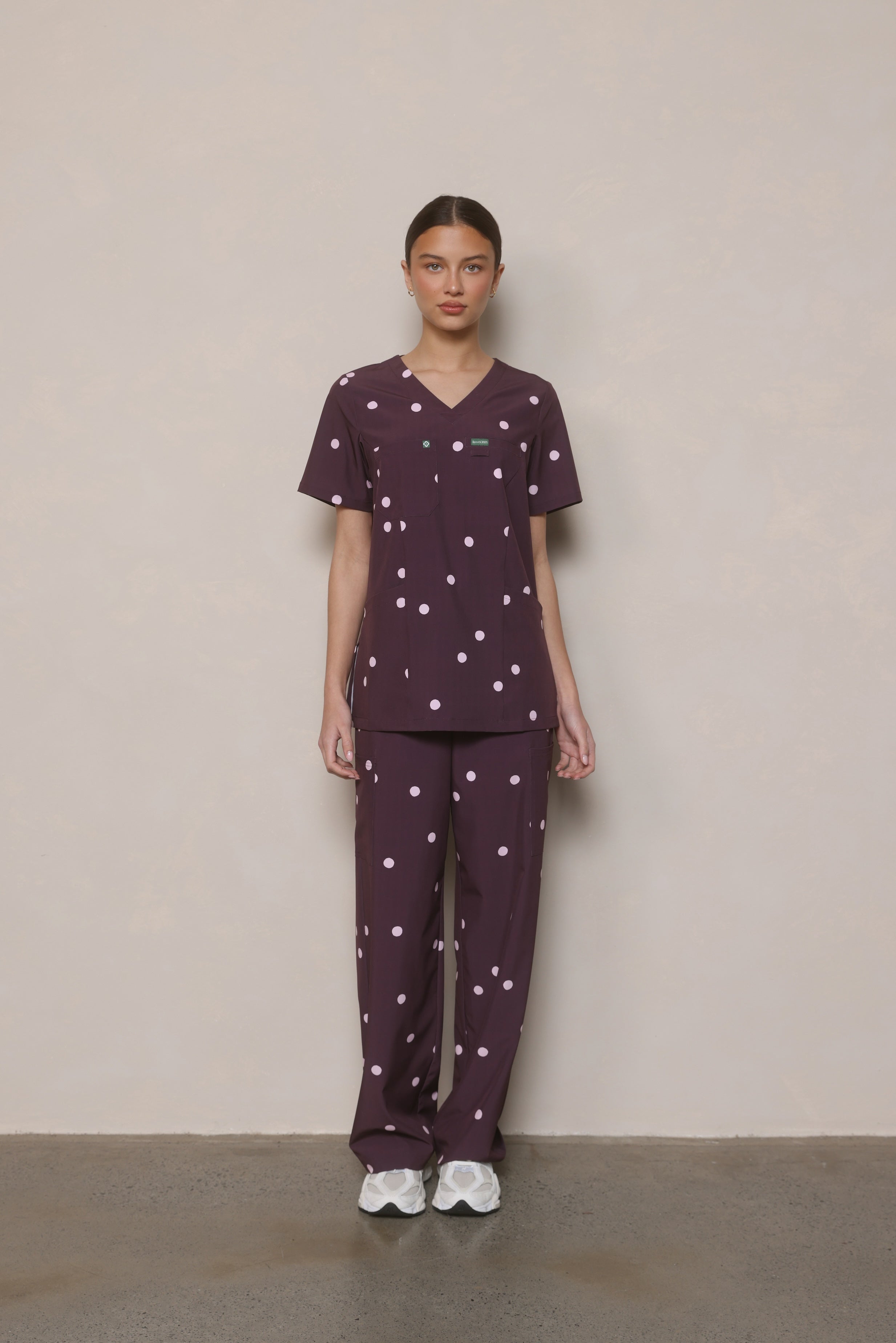 Cocoa Polka Dot