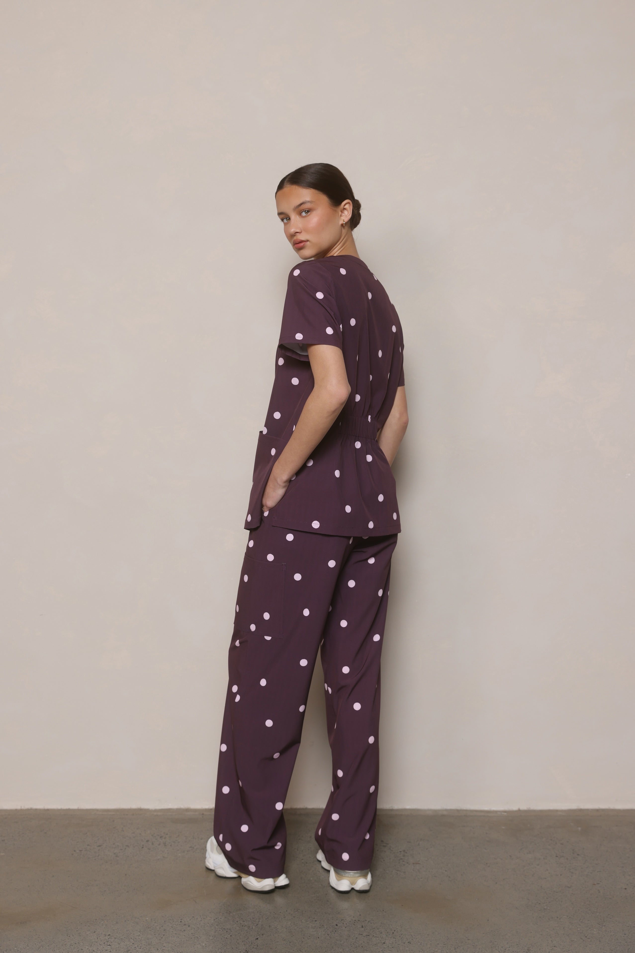 Cocoa Polka Dot