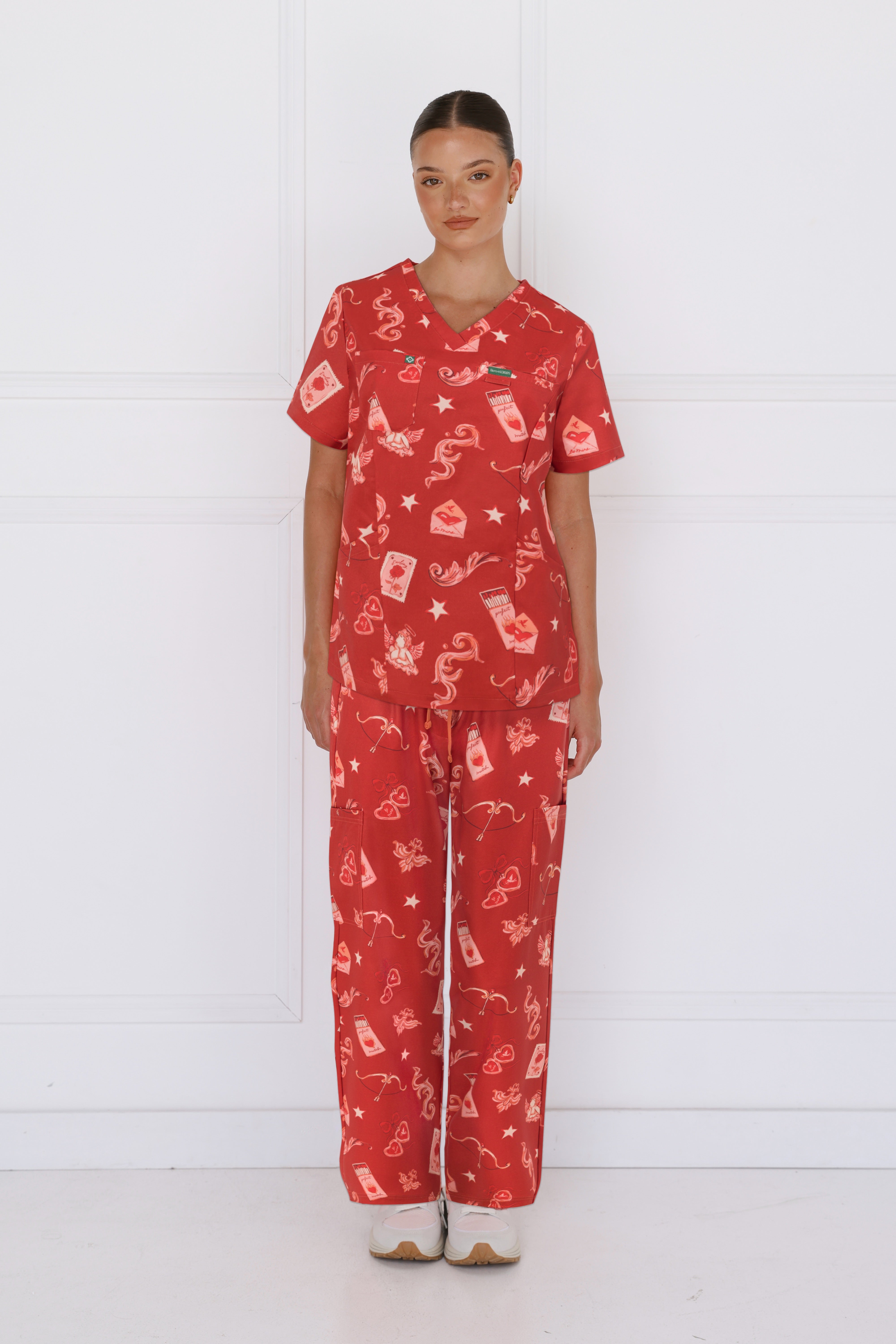 Women’s Performance Scrub Set  - Love Note