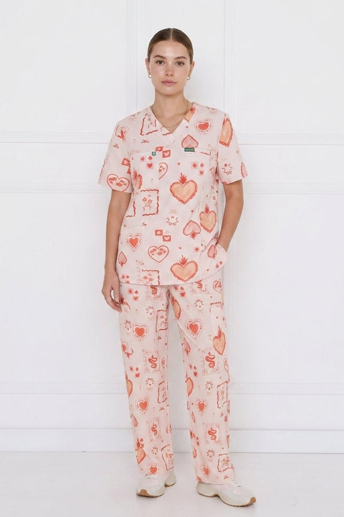 Women’s Performance Scrub Set  - Sweetheart