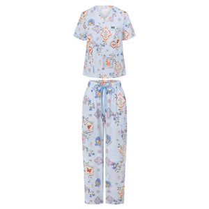 Printed Scrub Set - Sicily