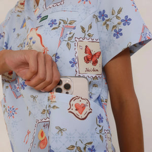 Printed Scrub Set - Sicily