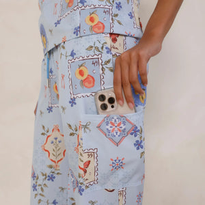 Printed Scrub Set - Sicily