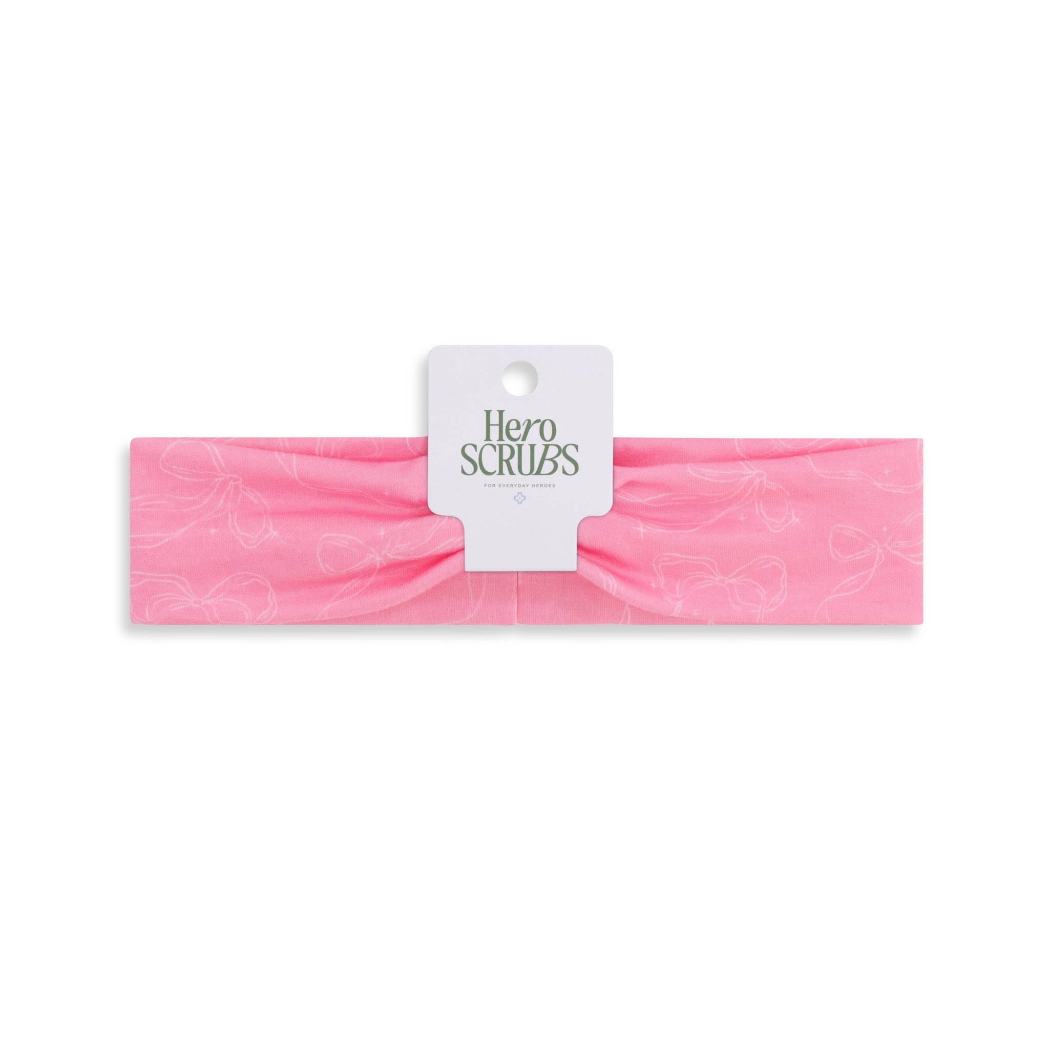 Pink Ribbon Society scrub headband by Hero Scrubs