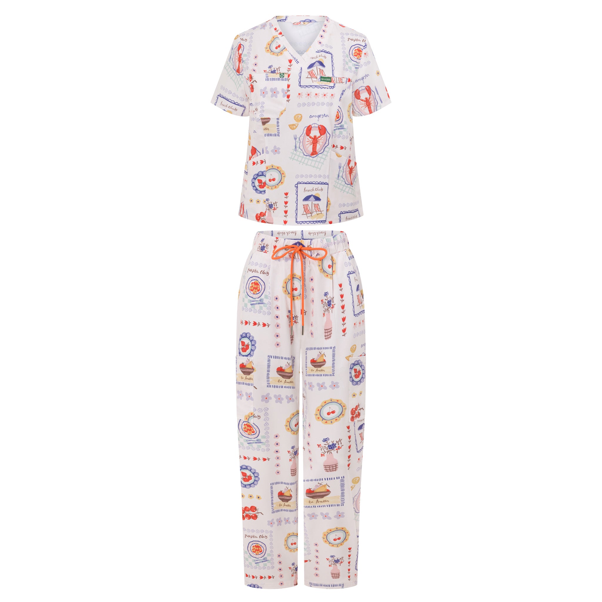 Women’s Performance Scrub Set - Positano