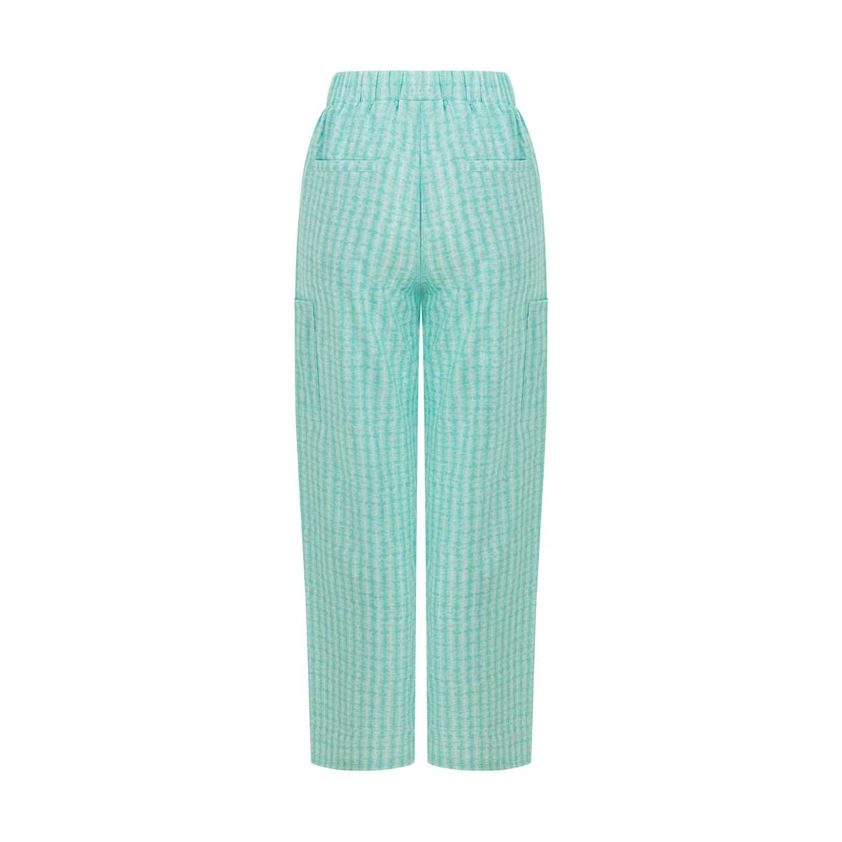 Back view of Hero Scrubs Mint women’s scrub pants